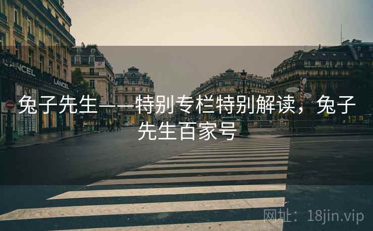 兔子先生——特别专栏特别解读，兔子先生百家号