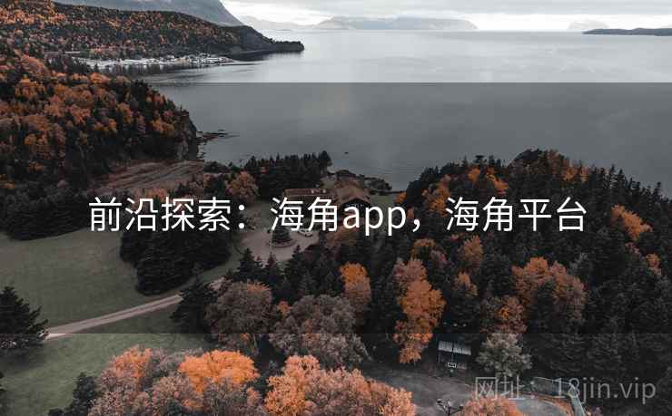 前沿探索：海角app，海角平台